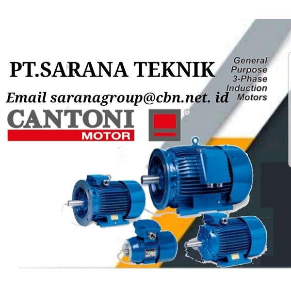 PT SARANA TEKNIK ELECTRIC AC MOTOR LISTRIK  Electric motors “CANTONI”MADE IN POLAND