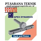 Precision Rack and Pinion APEX DYNAMICS RACK & PINION  PT SARANA TEKNIK APEX PLANETARY GEAR REDUCER 1