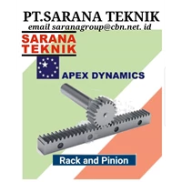 Precision Rack and Pinion APEX DYNAMICS RACK & PINION  PT SARANA TEKNIK APEX PLANETARY GEAR REDUCER